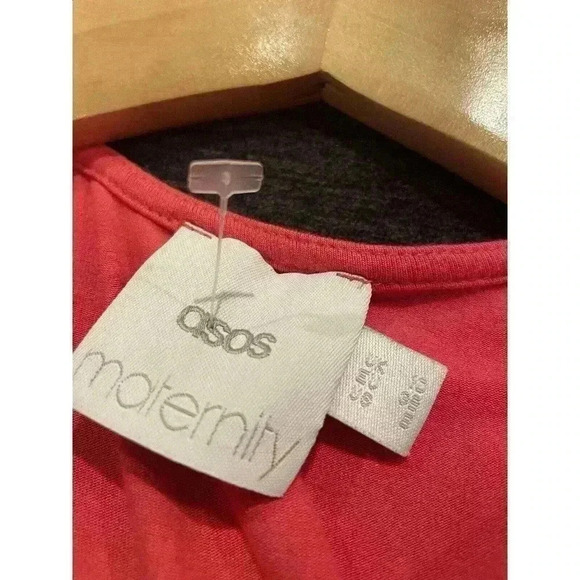 ASOS Maternity Dresses Sleeveless Bodycon Midi 6 Casual Business Lounge Small‎ - Picture 6 of 8